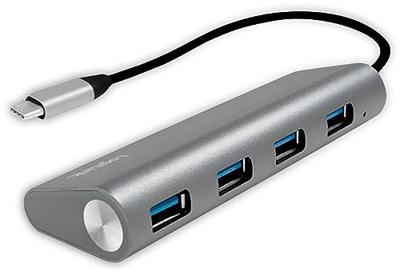 LogiLink UA0309 USB 3.0 hub (3.1 Gen 1) Type-C 5000Mbit/s Grijs 4 poorten LogiLink UA0309 USB 3.0 hub (3.1 Gen 1) Type-C 5000Mbit/s Grijs 4 poorten