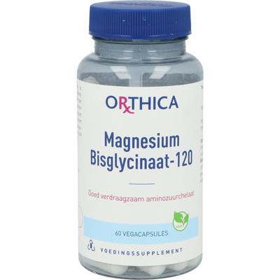 Orthica Magnesium Bisglycinaat-120 (60 stuks) Capsules Orthica Magnesium Bisglycinaat-120 (60 stuks) Capsules