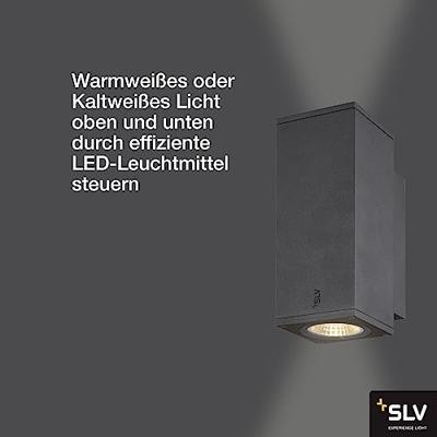 SLV WandlampEnola Square Up & Down S - 1003418