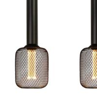 Searchlight Strakke hanglampDulwich - 35720-4BK - thumbnail