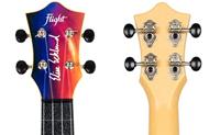 Flight Travel Series TUS-EE Sunset Elise Ecklund Signature sopraan ukelele met gigbag - thumbnail