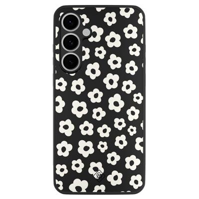 Samsung Galaxy S24 FE hoesje - Retro bloempjes