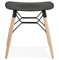 ALTEREGO ALADIN Lage kruk - Zwart - thumbnail