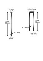 Brüder Mannesmann M12420 M12420 Elektrisch nietpistool Type niet Type 4, Type 055 - thumbnail