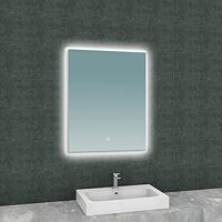 Soul spiegel rechthoek met LED, dimbaar en spiegelverwarming 60 x 80 cm - thumbnail