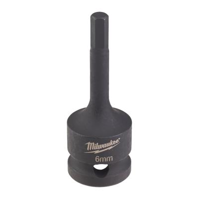 Milwaukee ShockWave™ Bit Krachtdop 1/2" | HEX6 - 4932478064 Milwaukee ShockWave™ Bit Krachtdop 1/2" | HEX6 - 4932478064