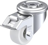 Blickle LKR-SPO 75K-FI Zwenkwiel met rem Wieldiameter: 75 mm Draagvermogen (max.): 300 kg 1 stuk(s) - thumbnail