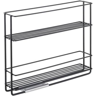 Metaltex uitschuifbaar kruidenrek zwart