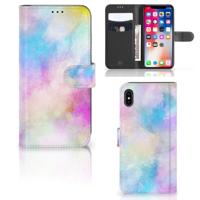 Hoesje Apple iPhone Xs Max Watercolor Light - thumbnail
