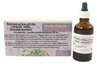 WORLD OF HERBS FYTOTHERAPIE TESTIKEL / BALLETJES INDALEN HOND 50 ML - thumbnail