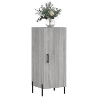 Dressoir 34,5x34x90 cm bewerkt hout grijs sonoma eikenkleurig - thumbnail
