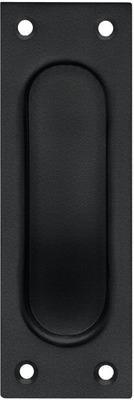 Schuifdeurkom rechthoek zwart