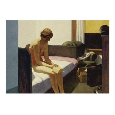 Kunstdruk Edward Hopper Hotel Room 40x30cm