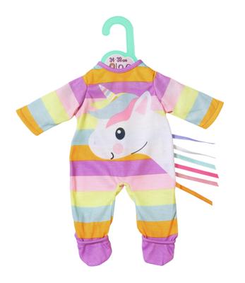 Dolly Moda Poppenkleding Unicorn 8750570 Meisjes Polyester