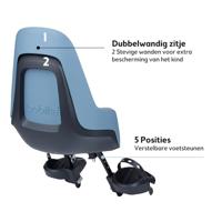 Mini One Citadel Blue Voorstoeltje - thumbnail