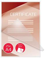 GBC Peel&apos;nStick lamineerhoes ft A4, 150 micron (2 x 75 micron), zelfklevend, pak van 25 stuks - thumbnail