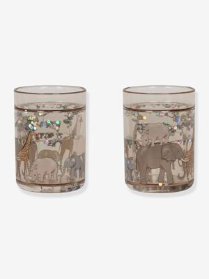 Glitterende beker KONGES SLOJD beige Glitterende beker KONGES SLOJD beige