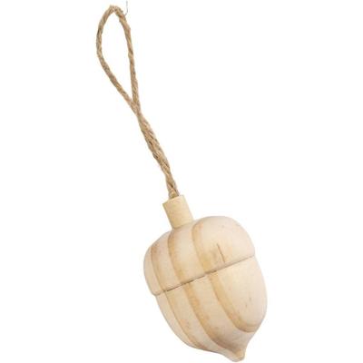 Creativ Company Eikel, h: 4 cm, d 3 cm, 1 stuk