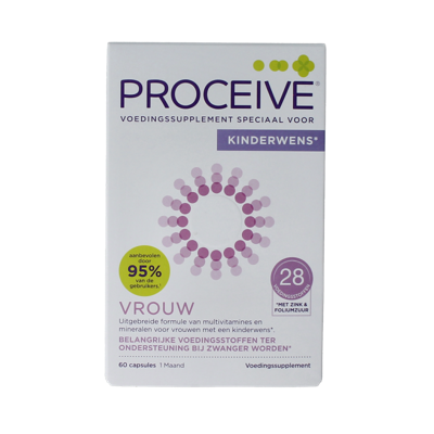 Proceive Kinderwens Vrouw Capsules