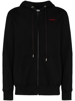 Th X Vier Antwerp x Taro Horiuchi print hoodie - Black