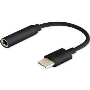 Savio Audio Adapter - USB Type 3.1 C (M) - Jack 3,5 mm (F) - Zwart AK-35B