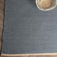 Nohr Vloerkleed 'Keefe' 200 x 300cm, kleur Blauw - thumbnail