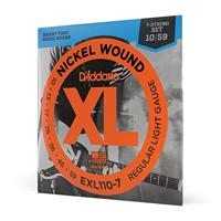 D&apos;Addario EXL110-7 snarenset voor 7-snarige elektrische gitaar - thumbnail