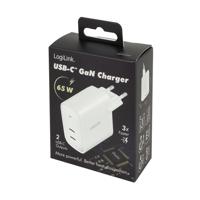 LogiLink PA0283 oplader voor mobiele apparatuur Mobiele telefoon, Tablet Wit AC Snel opladen Binnen - thumbnail