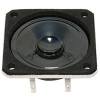 Visaton K 50 SQ - 8 Ohm 2 inch 5 cm Mini-luidspreker 2 W 8 Ω Zwart Kunststof membraan - thumbnail