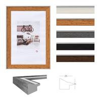 walther+ design EN040D Wissellijst Papierformaat: 30 x 40 cm Grijs - thumbnail