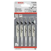 Bosch Professional T101B Decoupeerzaagblad Clean for Wood VE=5 - 2608630030 - thumbnail