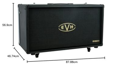 EVH 5150III EL34 212ST Cabinet 2x12 gitaarspeakerkast zwart