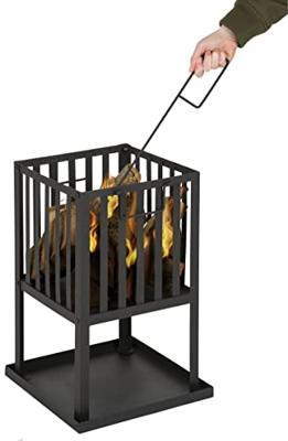 Stalen Vuurkorf vierkant 32 x 32 cm