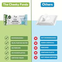The Cheeky Panda Bamboo Cleansing Facial Wipes - thumbnail