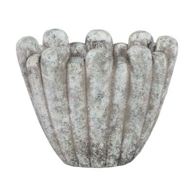 PTMD bloempot minter m grijs 36 cm | 2 stuks