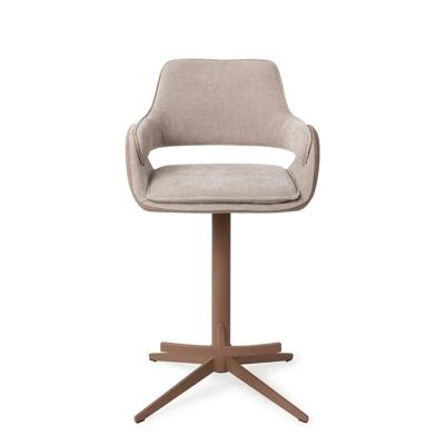 Jesper Home Barkruk 'Oketo' Draaibaar, kleur No Grey Mouse (zithoogte 65cm)