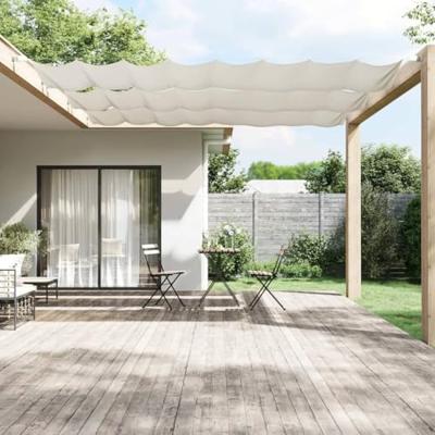 VidaXL Luifel verticaal 60x1000 cm oxford stof wit