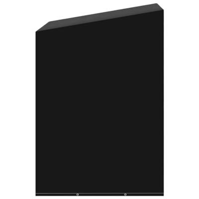 VidaXL Schommelbankhoes met 10 oogjes en 2 ritsen 255x145x170 cm