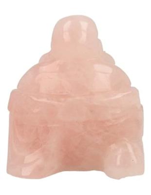 Boeddha van Rozenkwarts (5 cm) Boeddha van Rozenkwarts (5 cm)