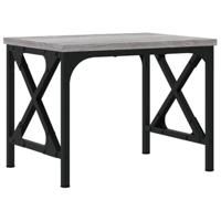 Printerstandaard 40x30x31 cm bewerkt hout grijs sonoma eiken - thumbnail