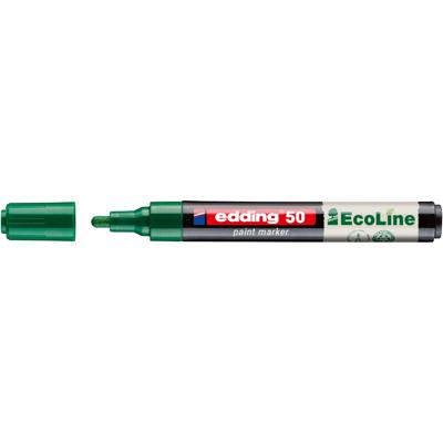 Paintmarker edding 50 eco waterbasis 2-3mm groen | 10 stuks