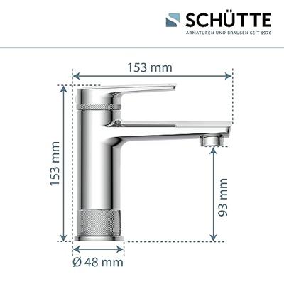 Schutte LIVERPOOL ééngreepsmengkraan wastafel | chroom 33410