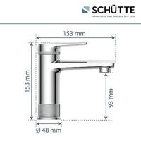 Schutte LIVERPOOL ééngreepsmengkraan wastafel | chroom 33410 - thumbnail