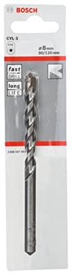 Bosch Accessoires Betonboren CYL-3 8 x 80 x 120 mm, d 7,5 mm 1st - 2608597663 - thumbnail