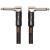 Roland RIC-B1AA Black Series patchkabel jack-jack haaks 30 cm - thumbnail