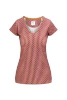 Pip Studio Pip Studio Toy Short Sleeve Top Tegola Pink M - thumbnail