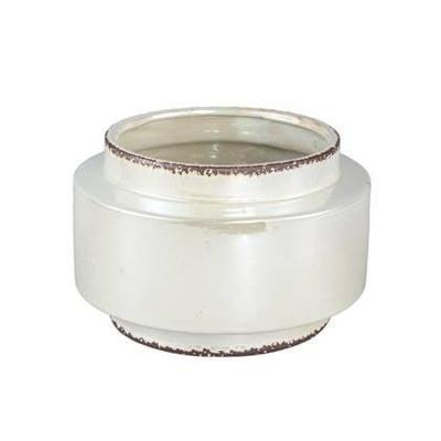Bloempot Melodi Ø28,5cm Parelmoer Bloempot Melodi Ø28,5cm Parelmoer