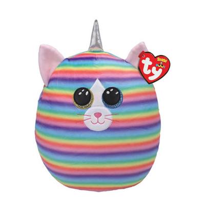 TY Squish A Boo Knuffelkussen Kat Heather 23 cm