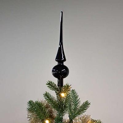 Piek Glas 26cm Zwart