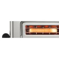 Bosch Haushalt TAT7203 Broodrooster Met geïntegreerde broodopzet RVS, Zwart - thumbnail